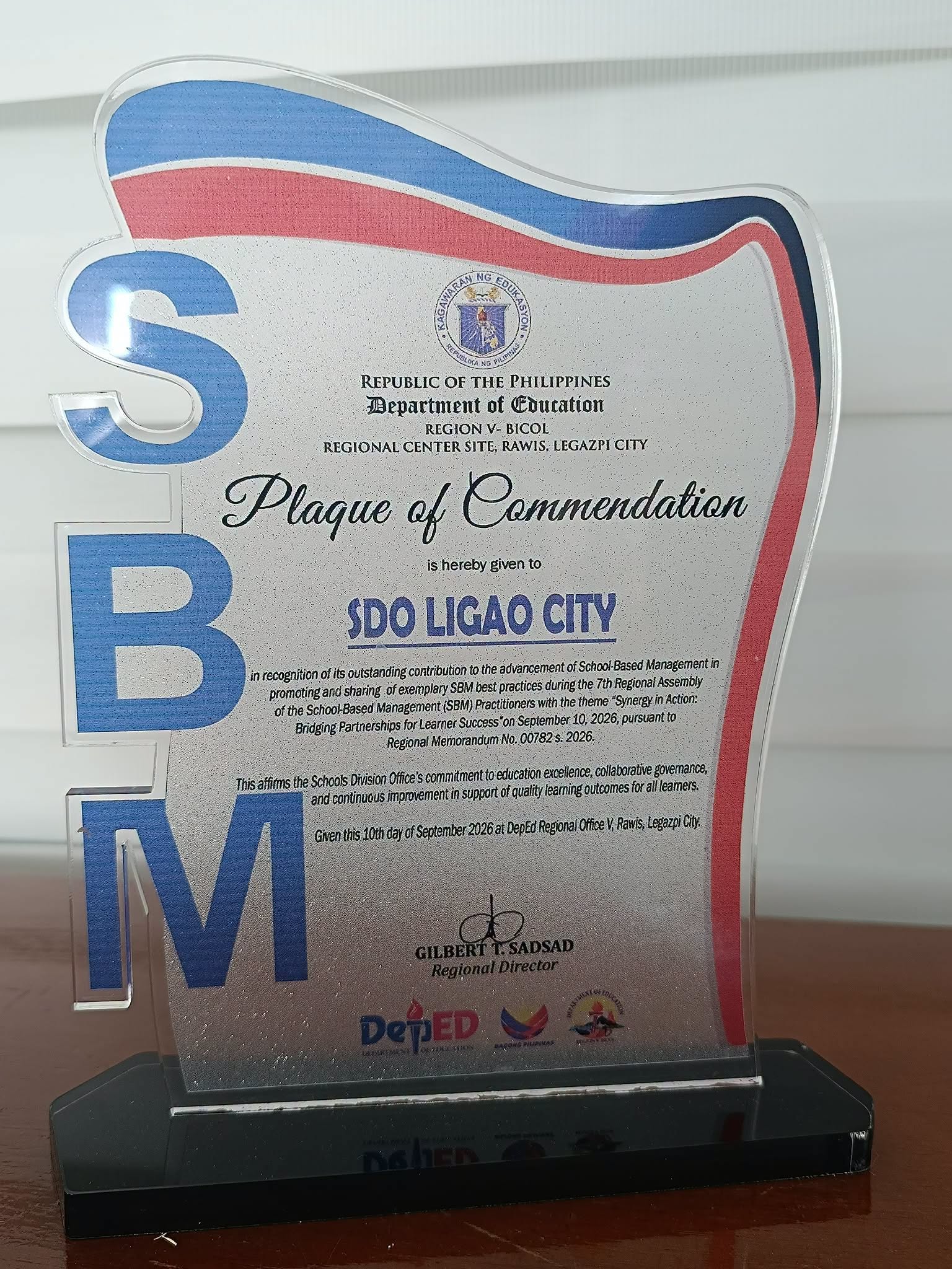 SDO Ligao City Showcases SBM Excellence at the 7th Regional Assembly of SBM Practitioners